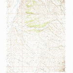 United States Geological Survey Frost Creek, NV (1985, 24000-Scale) digital map