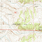 United States Geological Survey Frost Creek, NV (1985, 24000-Scale) digital map