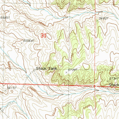 United States Geological Survey Frost Creek, NV (1985, 24000-Scale) digital map