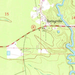 United States Geological Survey Frost, LA (1963, 24000-Scale) digital map