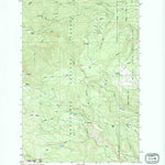 United States Geological Survey Frost Mountain, WA (1985, 24000-Scale) digital map