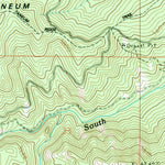 United States Geological Survey Frost Mountain, WA (1985, 24000-Scale) digital map