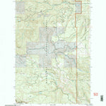 United States Geological Survey Frost Mountain, WA (2003, 24000-Scale) digital map