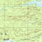 United States Geological Survey Frost Pond, ME (1988, 24000-Scale) digital map