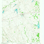 United States Geological Survey Frost, TX (1965, 24000-Scale) digital map