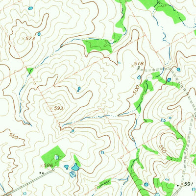 United States Geological Survey Frost, TX (1965, 24000-Scale) digital map