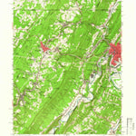 United States Geological Survey Frostburg, MD-WV-PA (1950, 62500-Scale) digital map