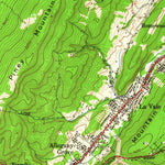 United States Geological Survey Frostburg, MD-WV-PA (1950, 62500-Scale) digital map
