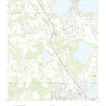 United States Geological Survey Frostproof, FL (2021, 24000-Scale) digital map