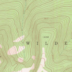 United States Geological Survey Frosty Creek, WA (1969, 24000-Scale) digital map