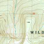 United States Geological Survey Frosty Creek, WA (2002, 24000-Scale) digital map