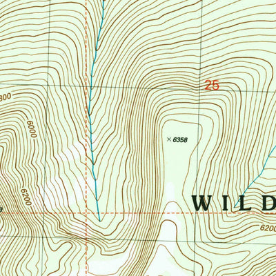 United States Geological Survey Frosty Creek, WA (2002, 24000-Scale) digital map