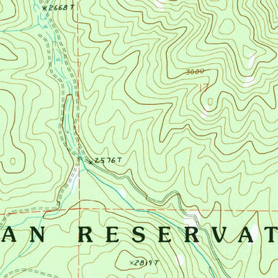 United States Geological Survey Frosty Meadow, WA (1989, 24000-Scale) digital map