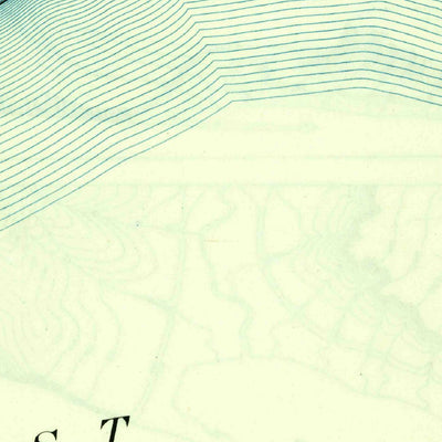 United States Geological Survey Frozen Point, TX (1933, 31680-Scale) digital map