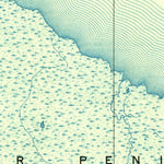United States Geological Survey Frozen Point, TX (1933, 31680-Scale) digital map