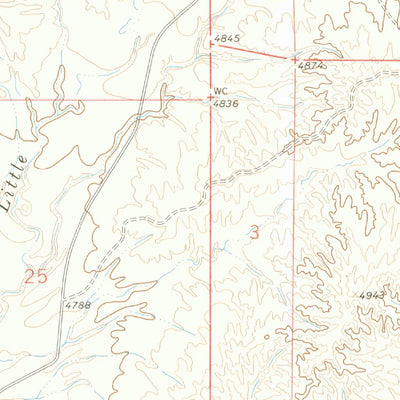 United States Geological Survey Fruita, CO (1962, 24000-Scale) digital map