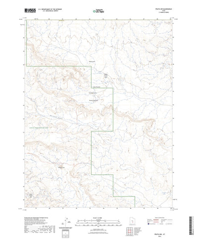 United States Geological Survey Fruita NW, UT (2023, 24000-Scale) digital map