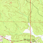 United States Geological Survey Fruithurst, AL (1966, 24000-Scale) digital map