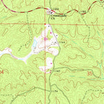 United States Geological Survey Fruithurst, AL (1966, 24000-Scale) digital map