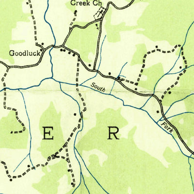 United States Geological Survey Fruitland, NC (1936, 24000-Scale) digital map