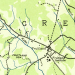 United States Geological Survey Fruitland, NC (1936, 24000-Scale) digital map