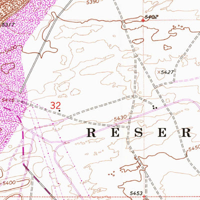 United States Geological Survey Fruitland, NM (1966, 24000-Scale) digital map