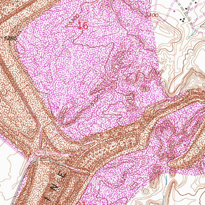 United States Geological Survey Fruitland, NM (1966, 24000-Scale) digital map