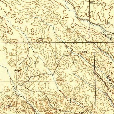 United States Geological Survey Fruto, CA (1944, 62500-Scale) digital map