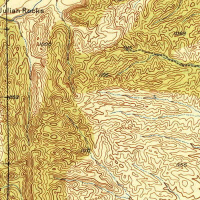United States Geological Survey Fruto, CA (1944, 62500-Scale) digital map
