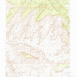 United States Geological Survey Fry Spring, UT (1987, 24000-Scale) digital map