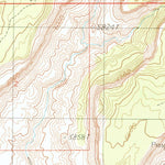 United States Geological Survey Fry Spring, UT (1987, 24000-Scale) digital map