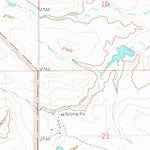 United States Geological Survey Fryburg NE, ND (1962, 24000-Scale) digital map