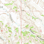 United States Geological Survey Fryburg NE, ND (1962, 24000-Scale) digital map