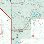 United States Geological Survey Fryburg NE, ND (1997, 24000-Scale) digital map