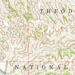 United States Geological Survey Fryburg NW, ND (1962, 24000-Scale) digital map