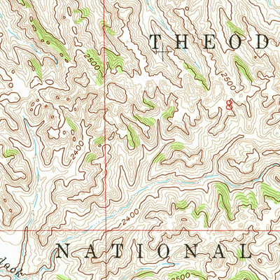 United States Geological Survey Fryburg NW, ND (1962, 24000-Scale) digital map