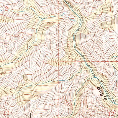 United States Geological Survey Frye Point, ID (1968, 24000-Scale) digital map