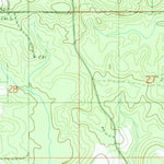 United States Geological Survey Fryeburg, LA (1986, 24000-Scale) digital map