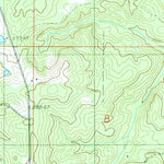 United States Geological Survey Fryeburg, LA (1986, 24000-Scale) digital map