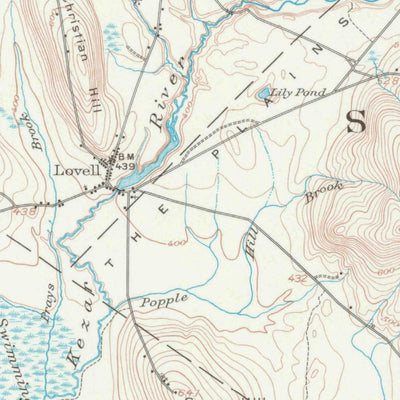 United States Geological Survey Fryeburg, ME-NH (1909, 62500-Scale) digital map