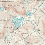 United States Geological Survey Fryeburg, ME-NH (1909, 62500-Scale) digital map
