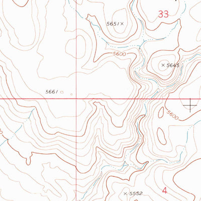 United States Geological Survey Frying Pan Basin, ID (1972, 24000-Scale) digital map