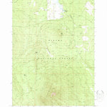 United States Geological Survey Fuego Mountain, OR (1988, 24000-Scale) digital map