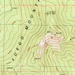 United States Geological Survey Fuego Mountain, OR (1988, 24000-Scale) digital map