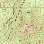 United States Geological Survey Fuego Mountain, OR (1998, 24000-Scale) digital map