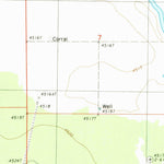 United States Geological Survey Fuego, OR (1988, 24000-Scale) digital map
