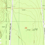 United States Geological Survey Fuego, OR (1988, 24000-Scale) digital map
