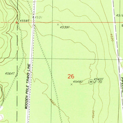 United States Geological Survey Fuego, OR (1988, 24000-Scale) digital map