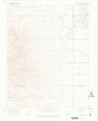 United States Geological Survey Fulcher Gulch, CO (1967, 24000-Scale) digital map