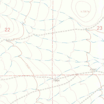 United States Geological Survey Fulcher Gulch, CO (1967, 24000-Scale) digital map